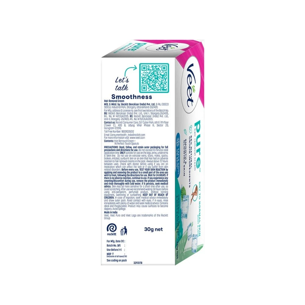 Veet Pure Hair Removal Cream (For Dry Skin) 30gm
