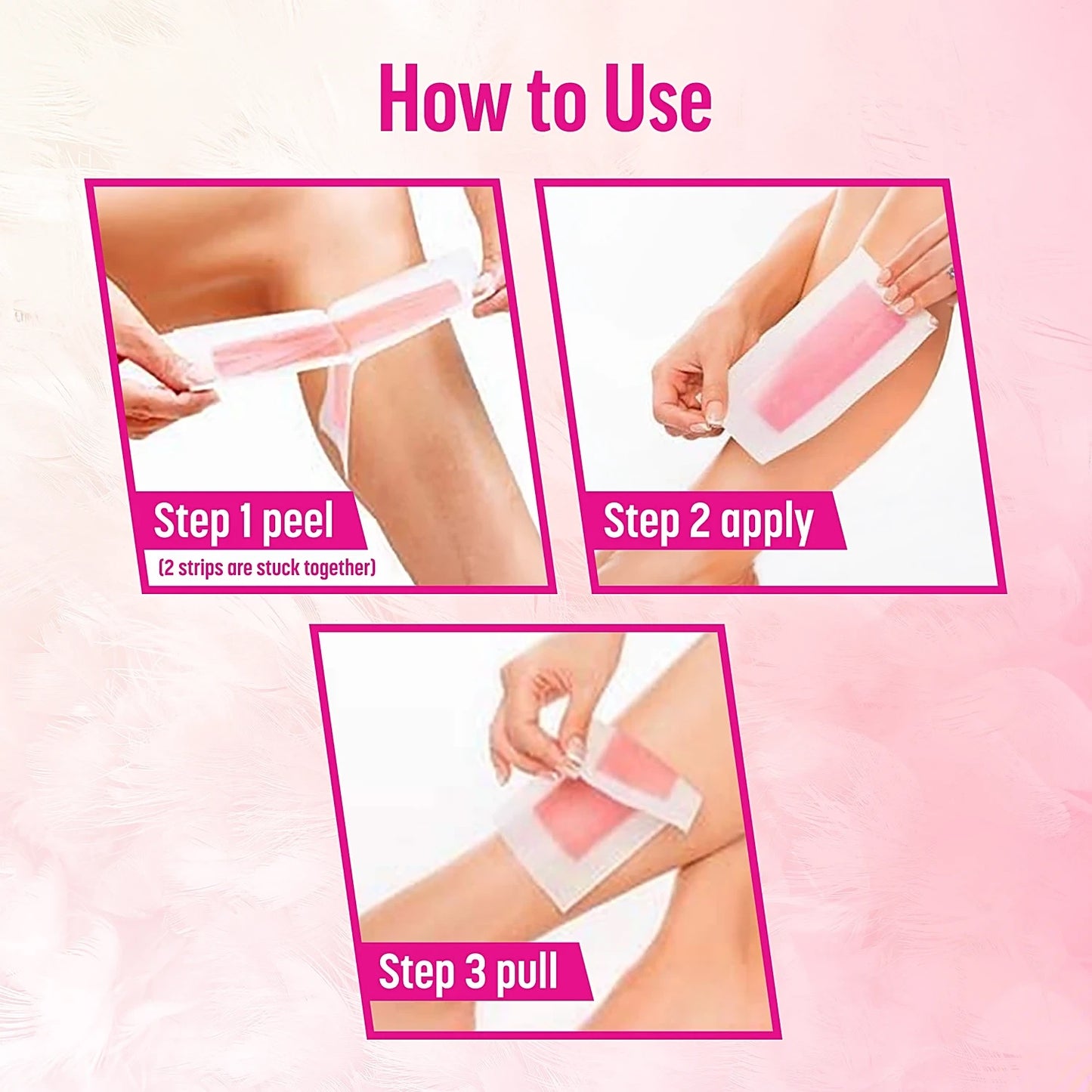 Veet Professional Waxing Strips Kit - For Dry Skin, 20 pcs