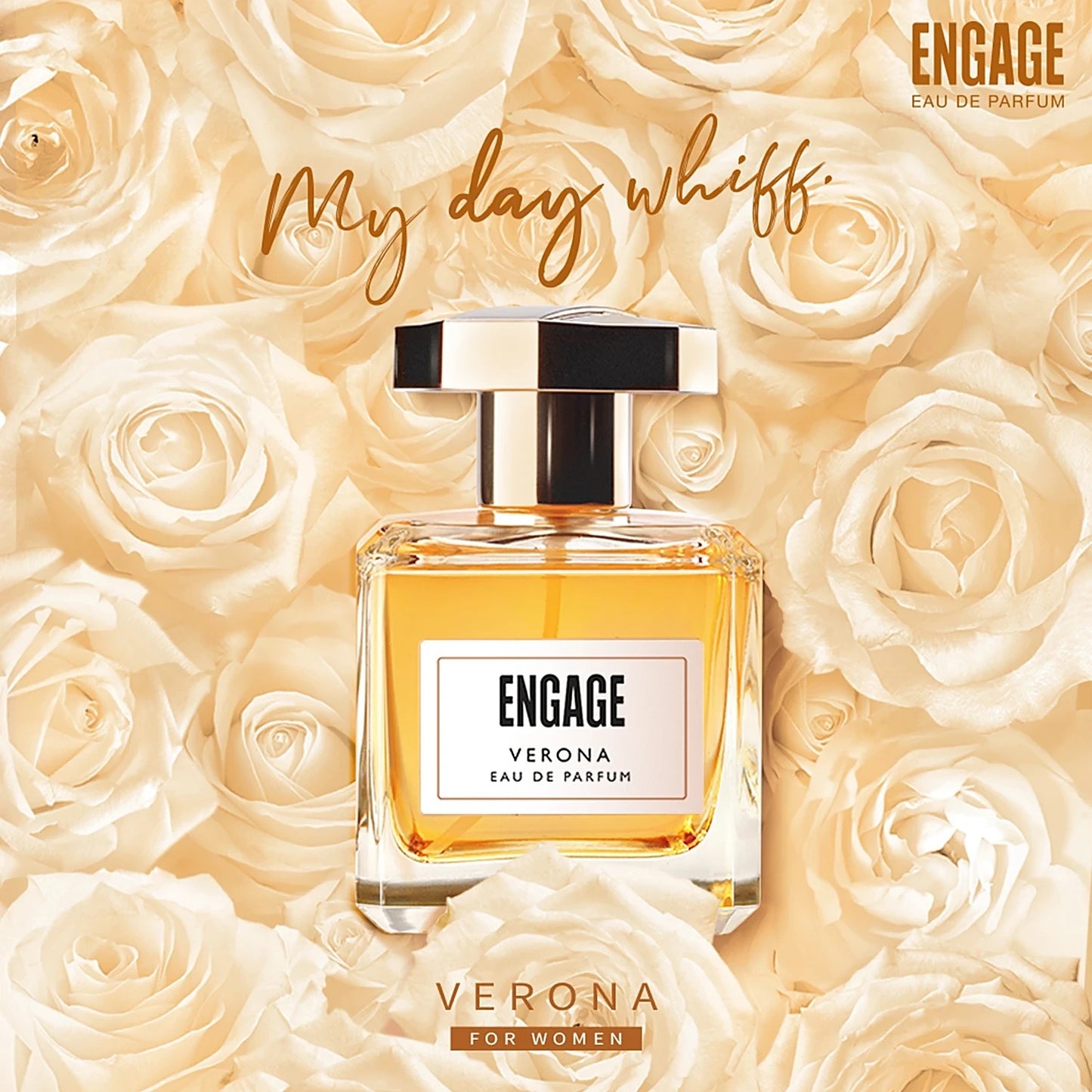 Engage Verona Eau De Parfum - For Women, 100 ml (Get Tester Free)