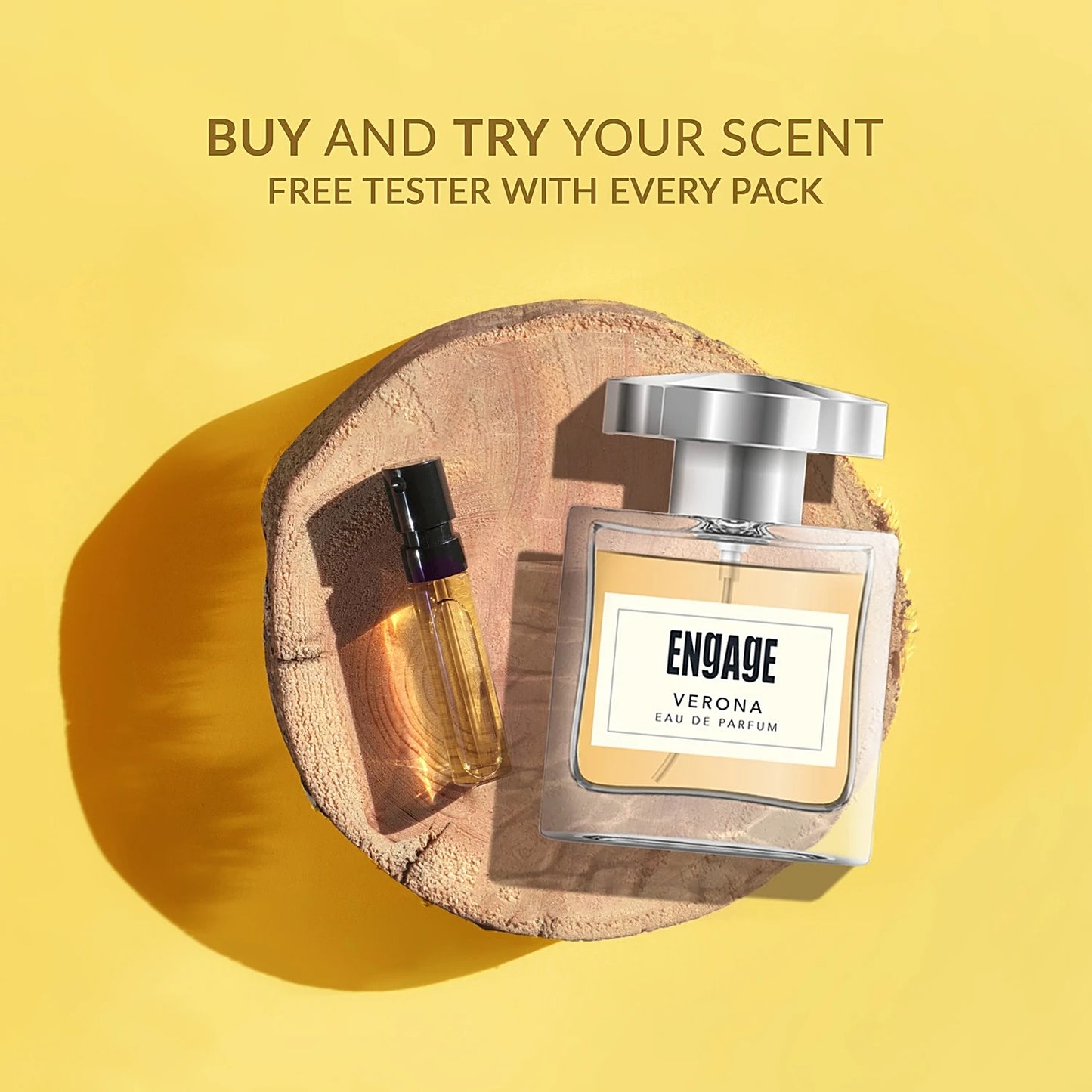 Engage Verona Eau De Parfum - For Women, 100 ml (Get Tester Free)