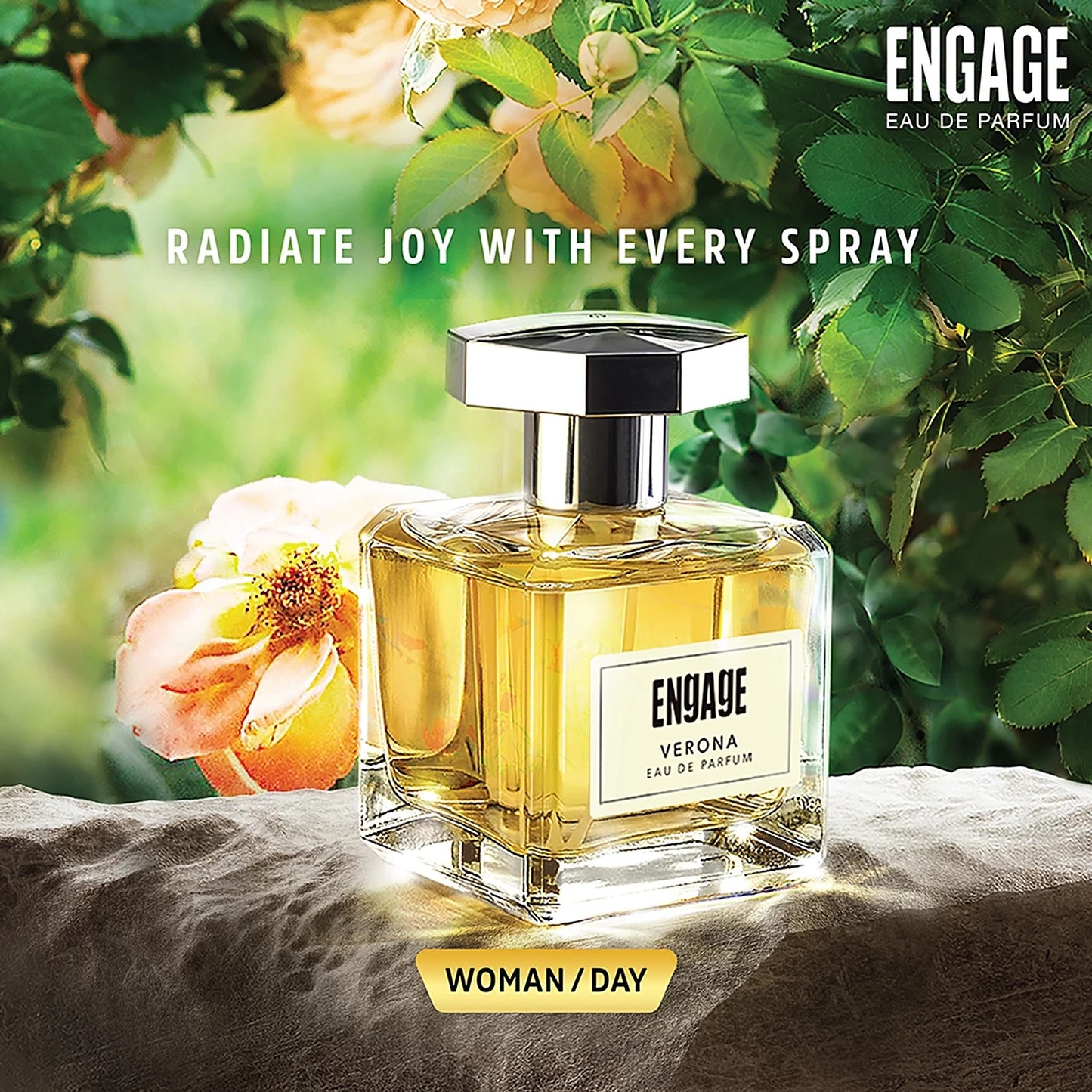 Engage Verona Eau De Parfum - For Women, 100 ml (Get Tester Free)