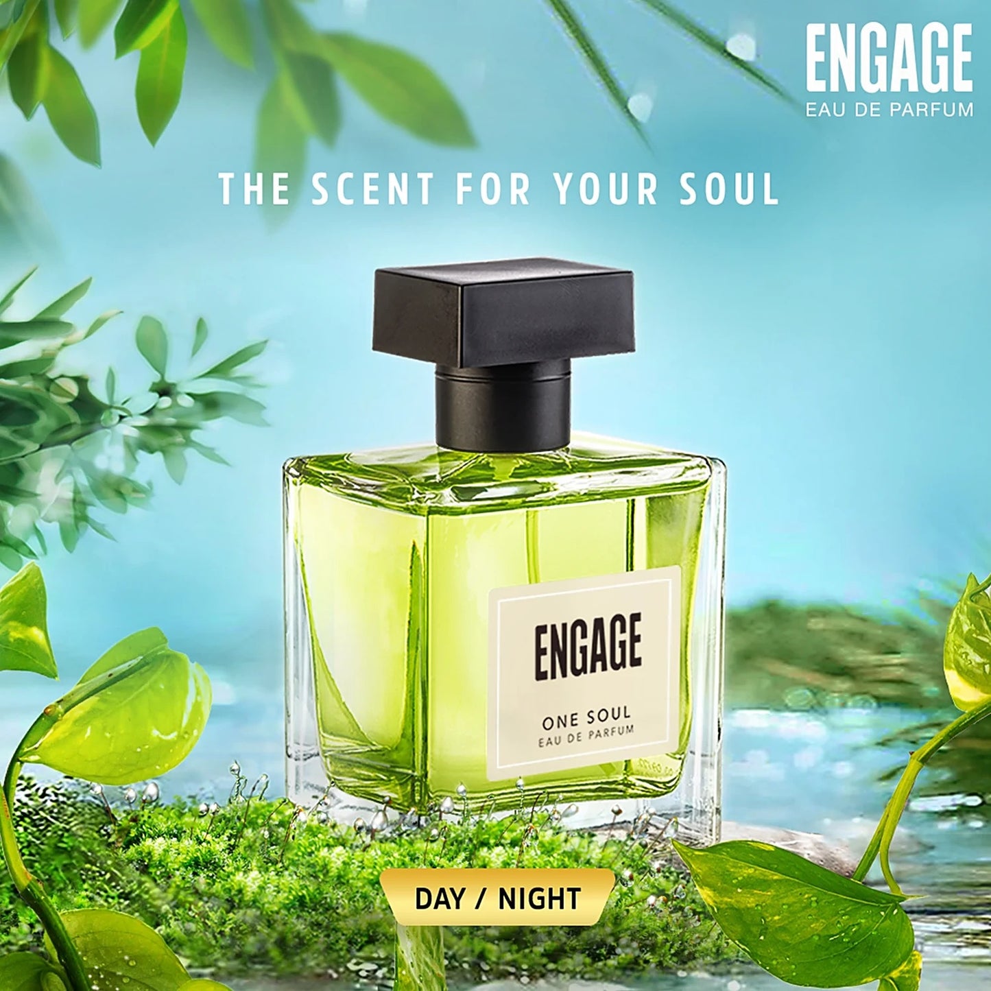 Engage One Soul Eau De Parfum - For Women & Men, 100 ml (Get Tester Free)