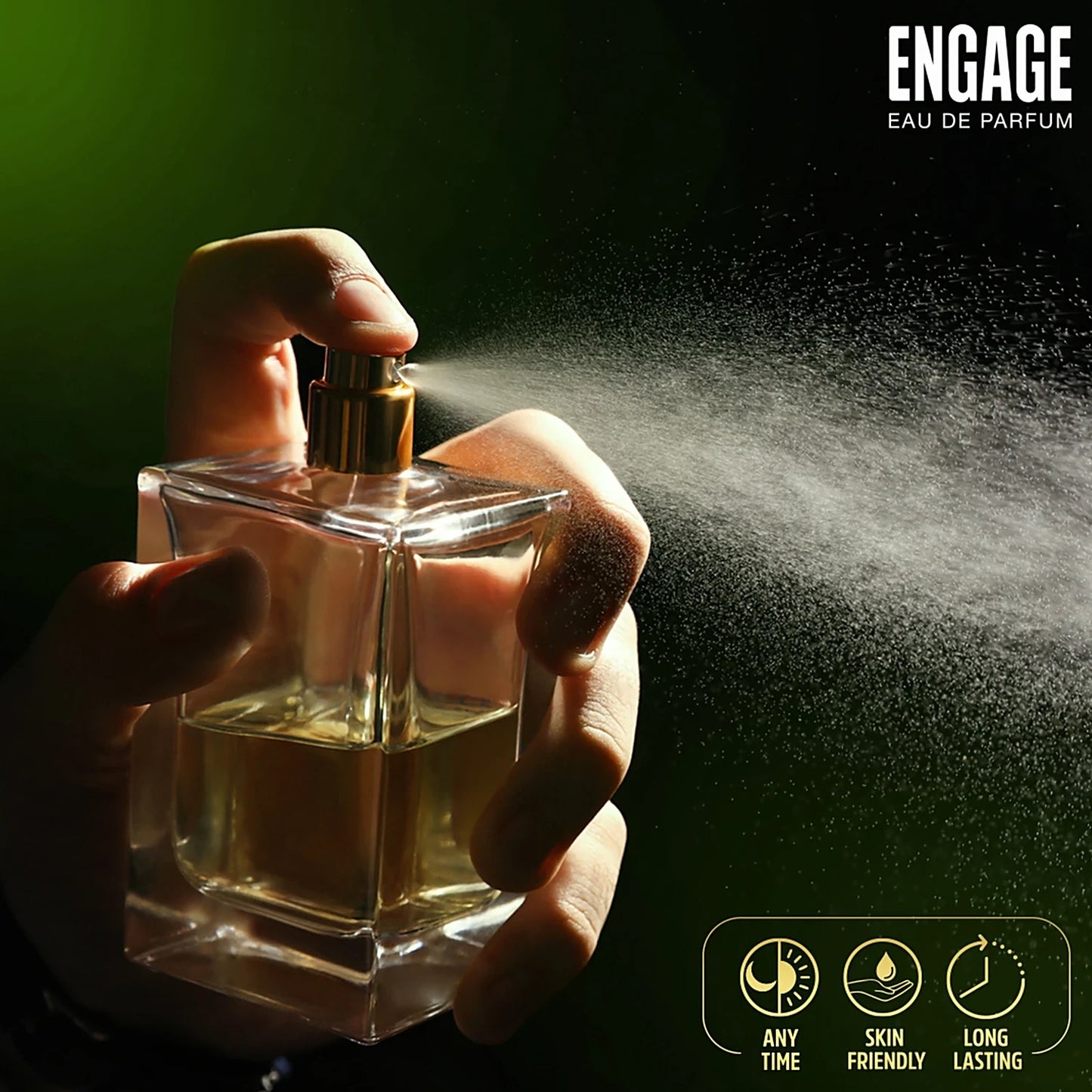 Engage One Soul Eau De Parfum - For Women & Men, 100 ml (Get Tester Free)