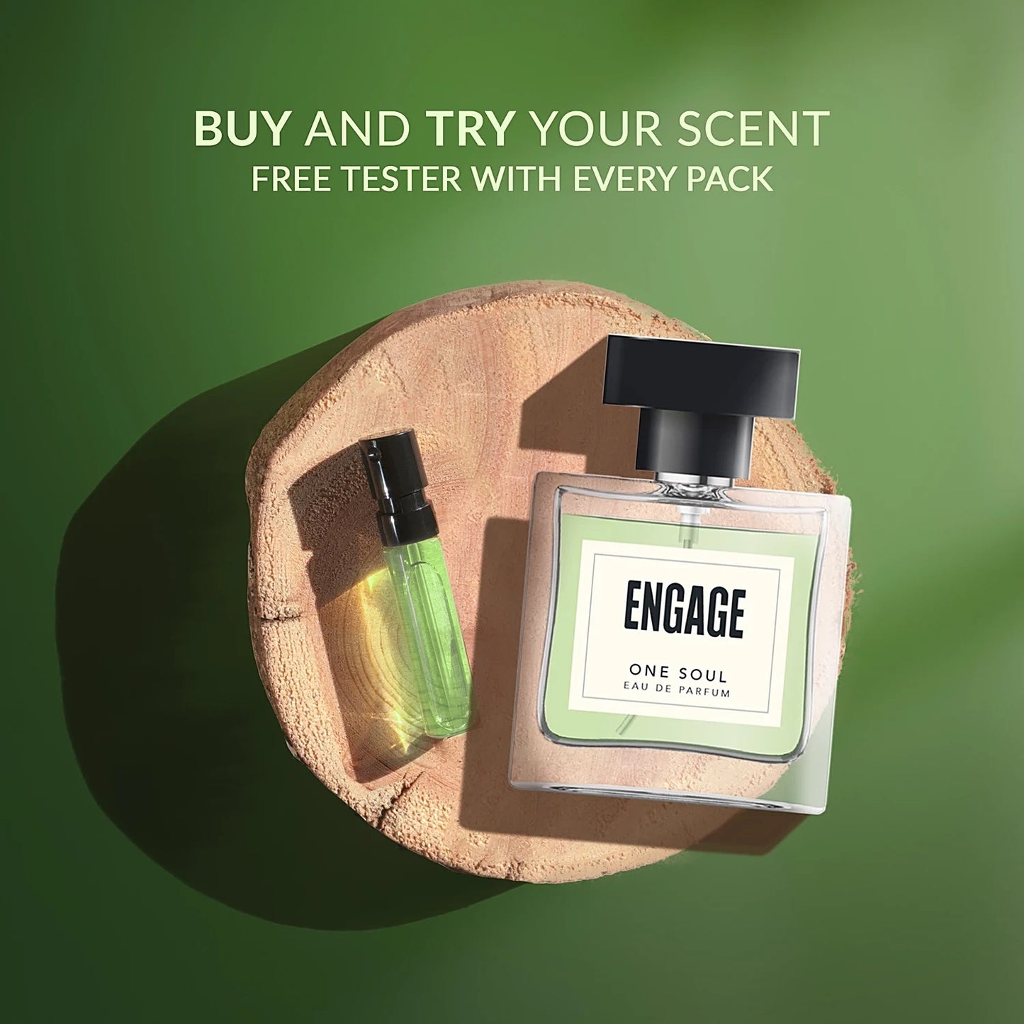 Engage One Soul Eau De Parfum - For Women & Men, 100 ml (Get Tester Free)