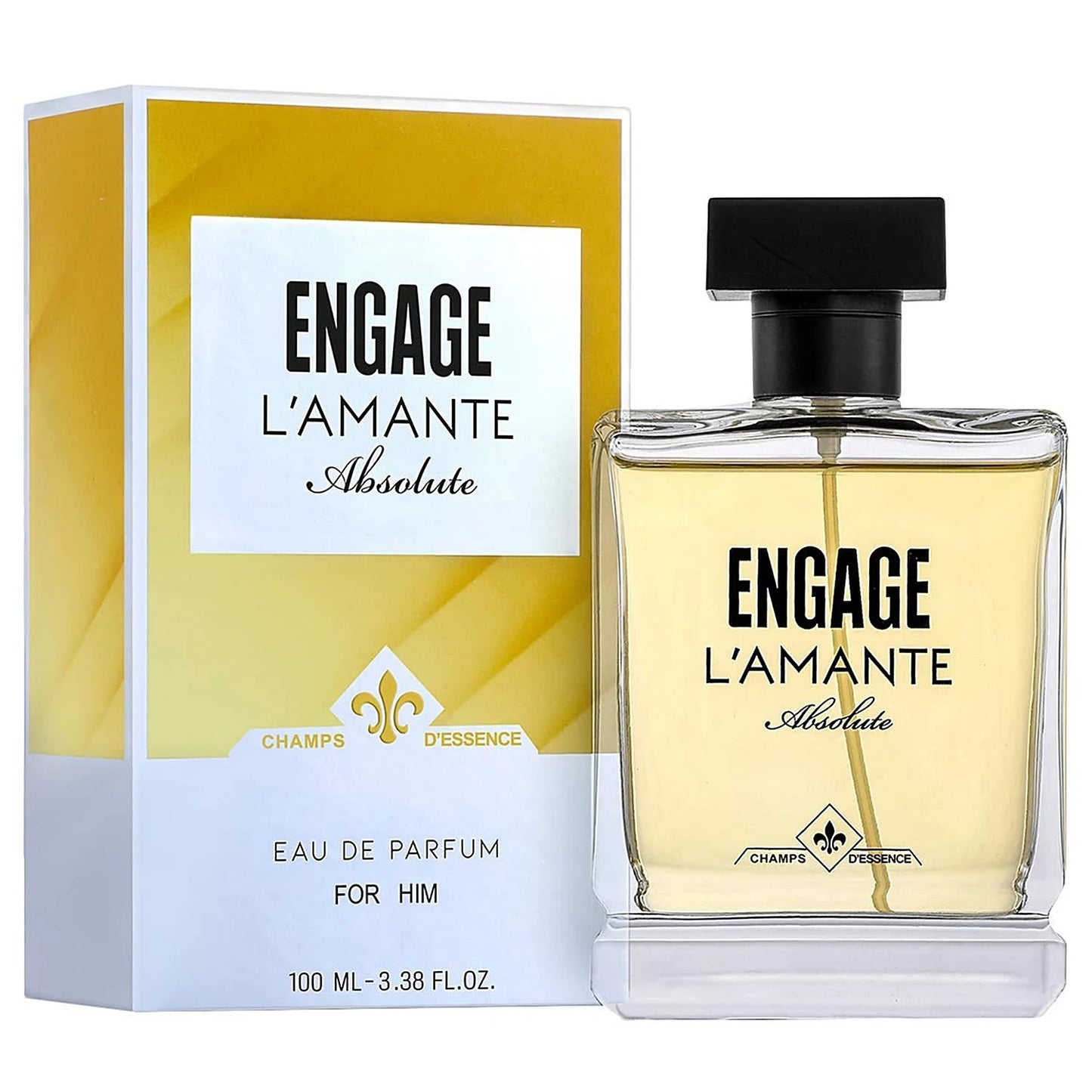 Engage L'amante Absolute Eau De Parfum - For Men, Spicy, 100 ml