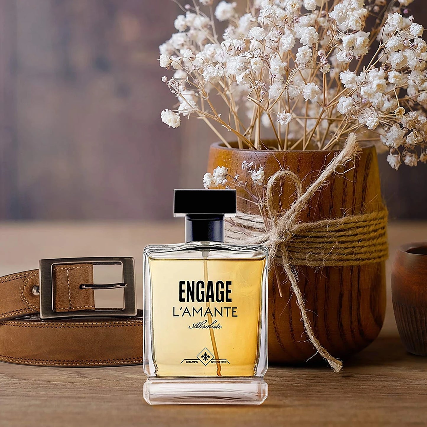 Engage L'amante Absolute Eau De Parfum - For Men, Spicy, 100 ml