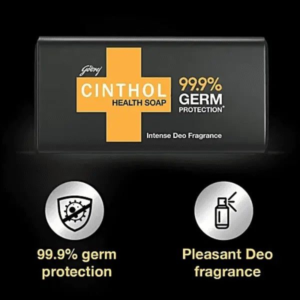 godrej cinthol health soap 99.9% germ protection 3*100 gm