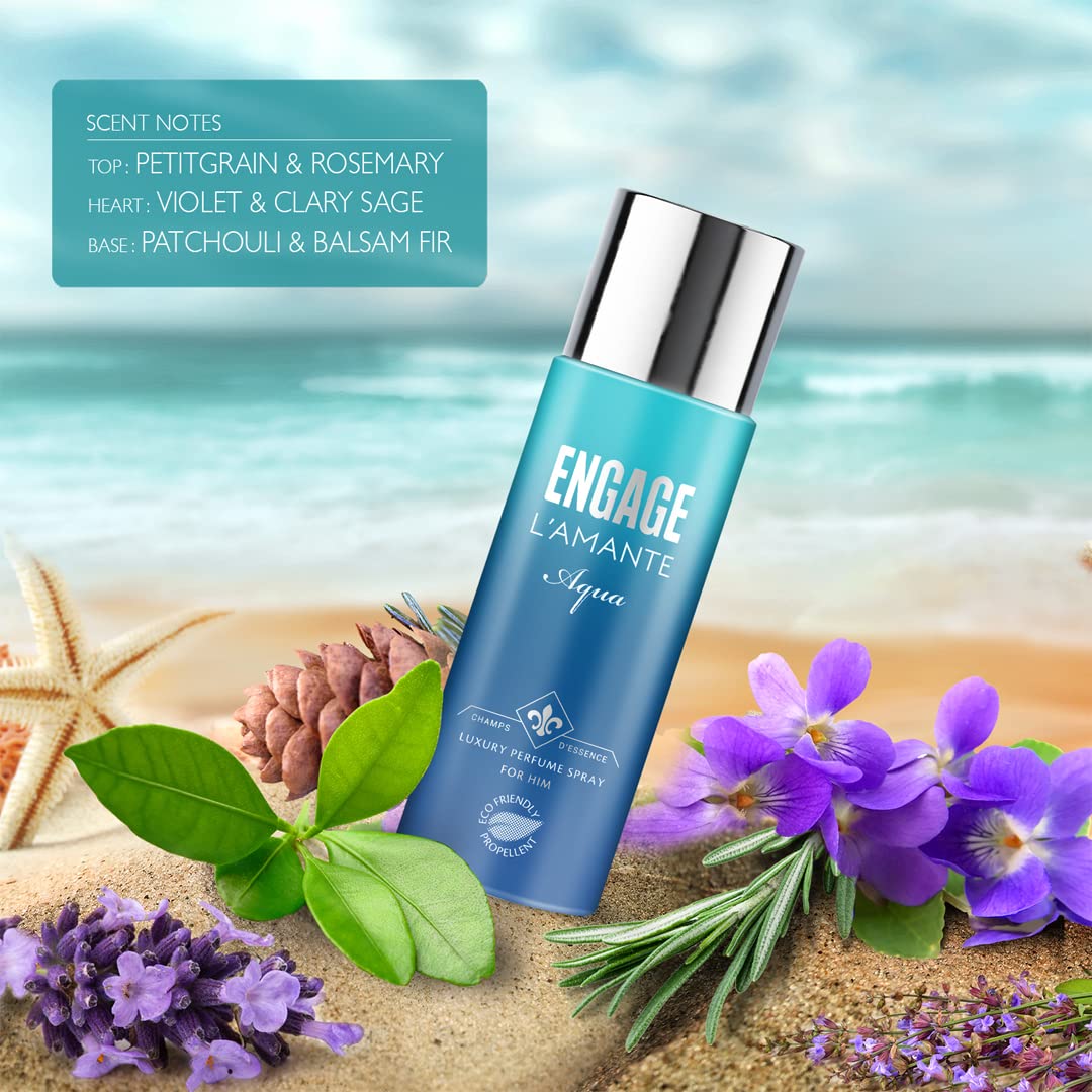 Engage L'amante Aqua for Him BOV Perfume Spray 150ml