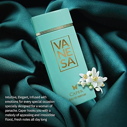 Vanesa Caper Eau De Parfum - For Women, 60 ml