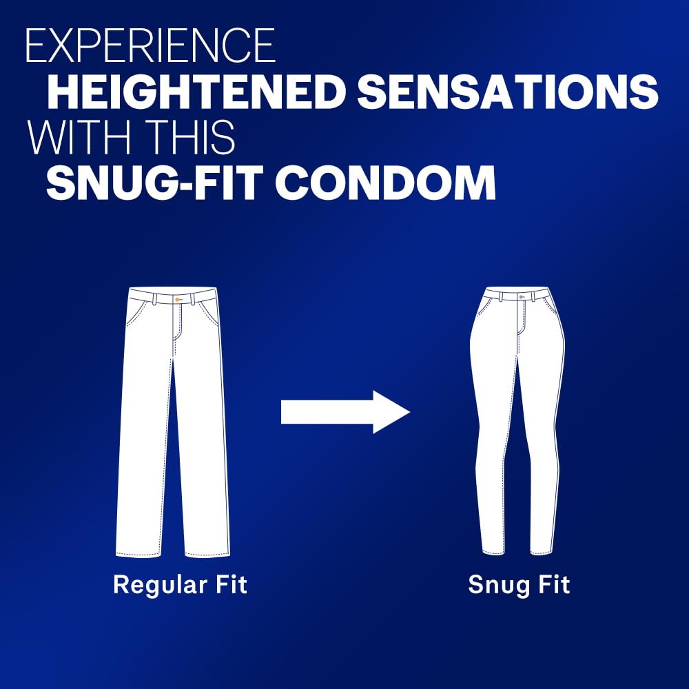 Durex Close Fit Invisible Condoms for Men - 10s | Ultra Thin Condom