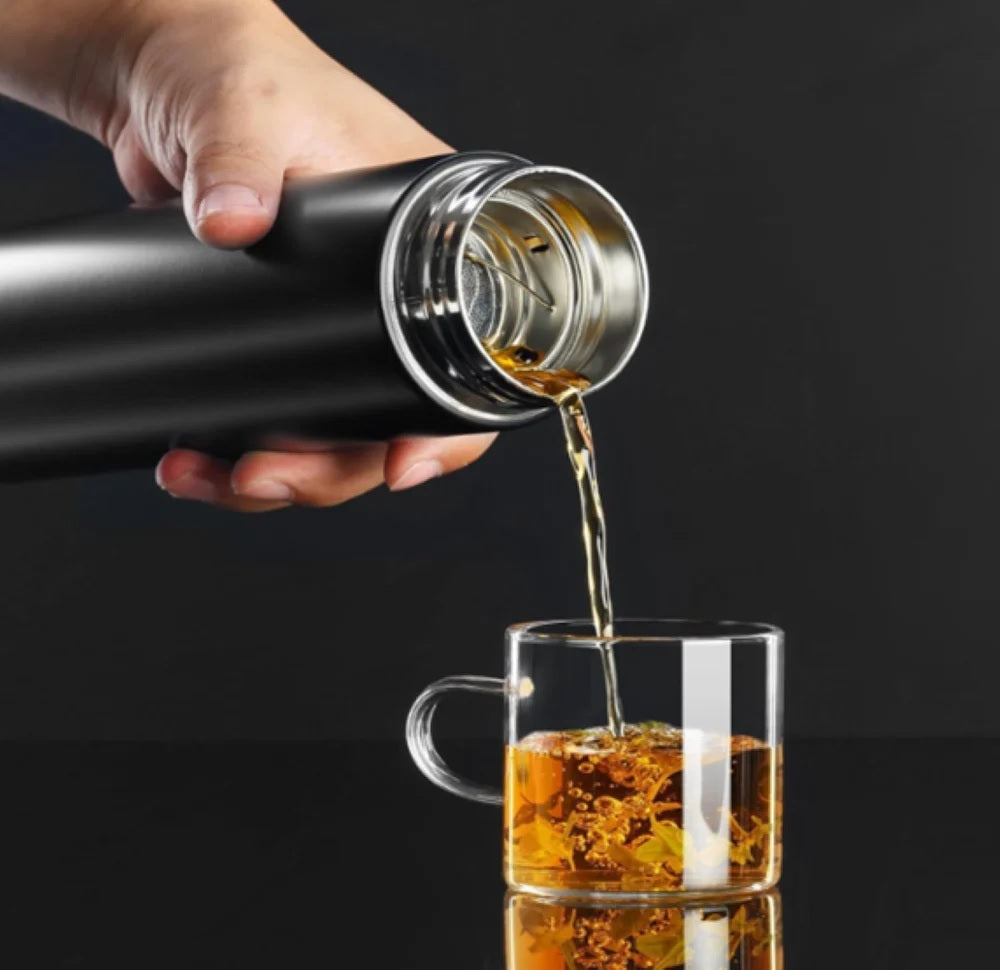 Stainless Steel Digital Temperature Water Bottle, 500 mL