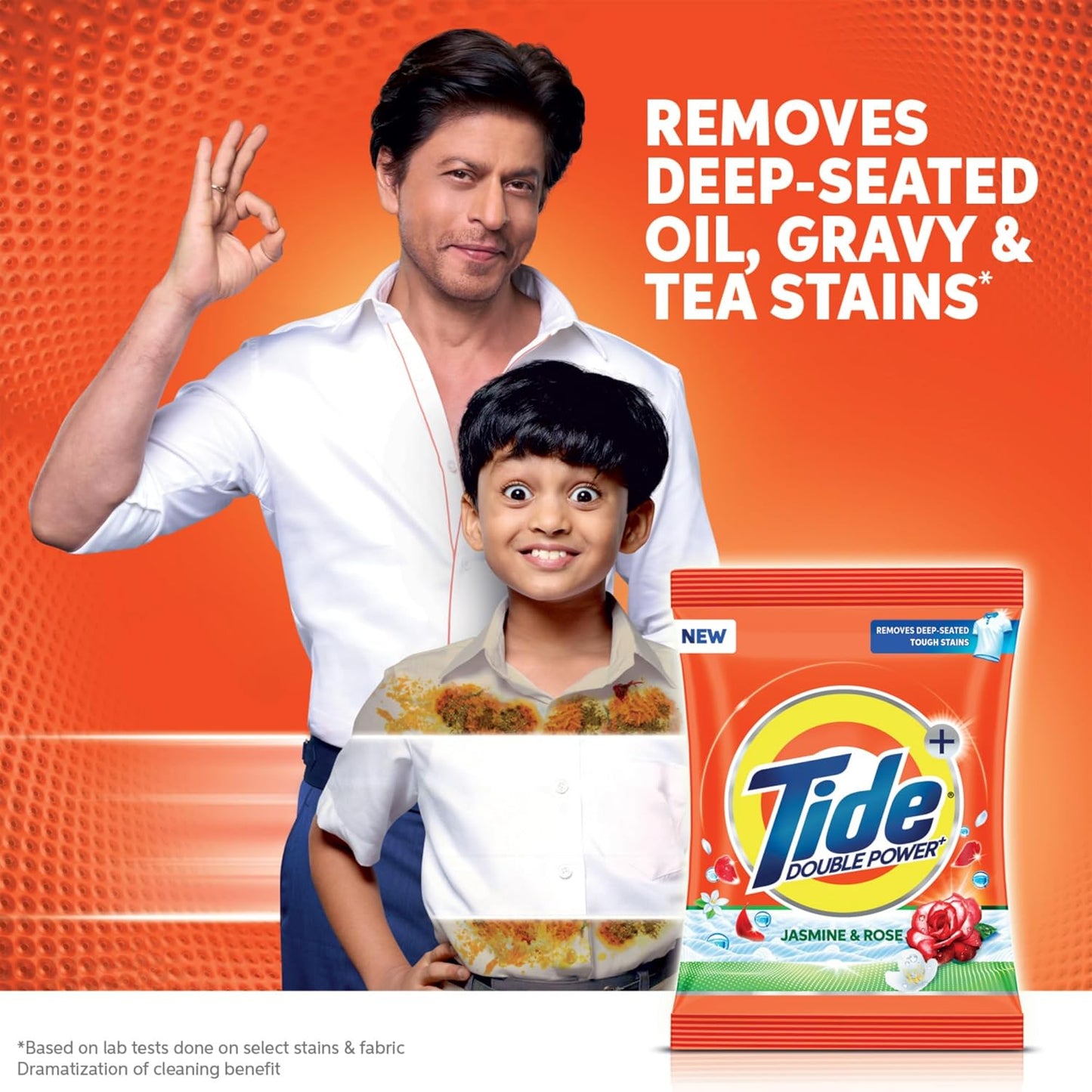 Tide Plus Double Power Detergent Washing Powder Jasmine & Rose 7kg + 3kg FREE