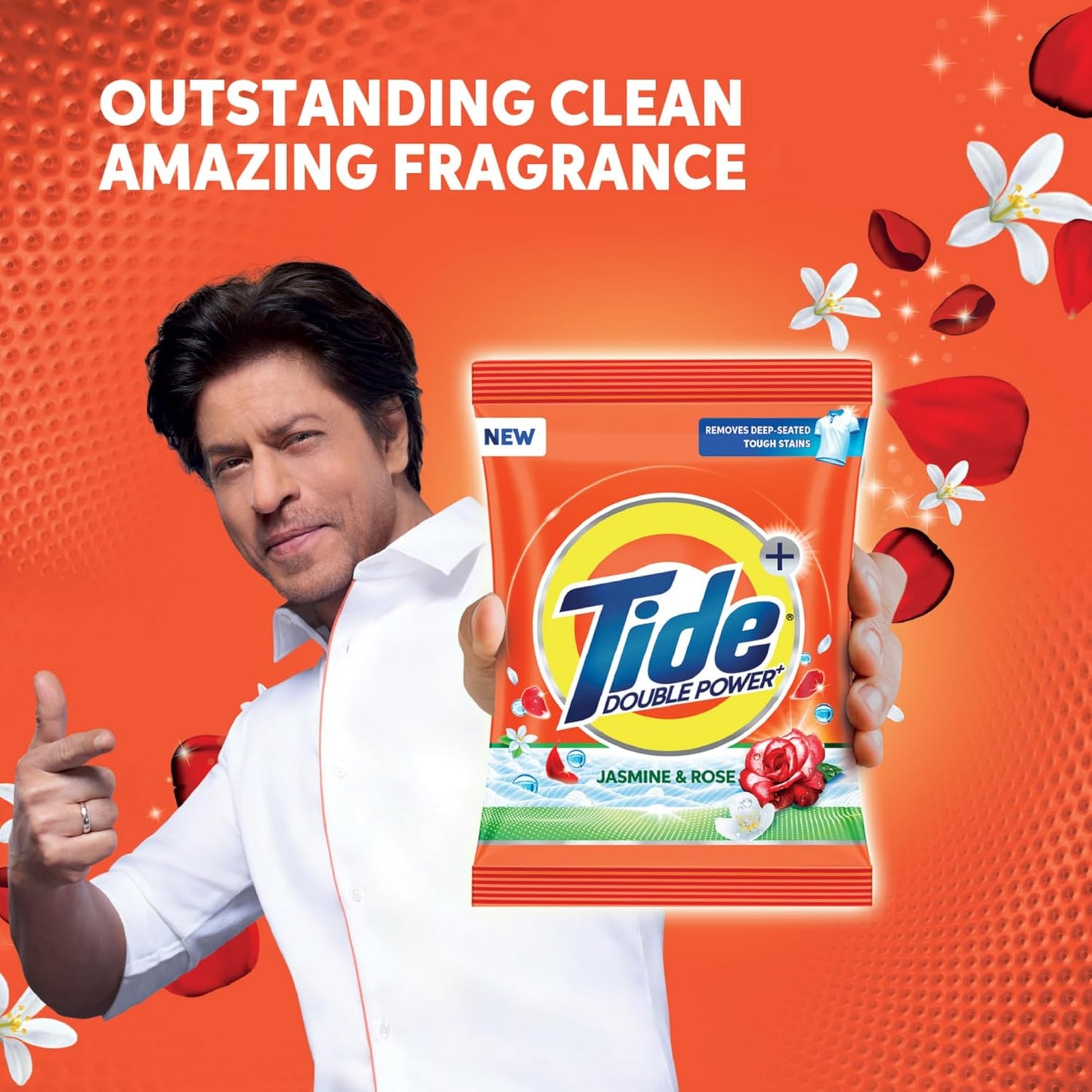 Tide Plus Double Power Detergent Washing Powder Jasmine & Rose 7kg + 3kg FREE