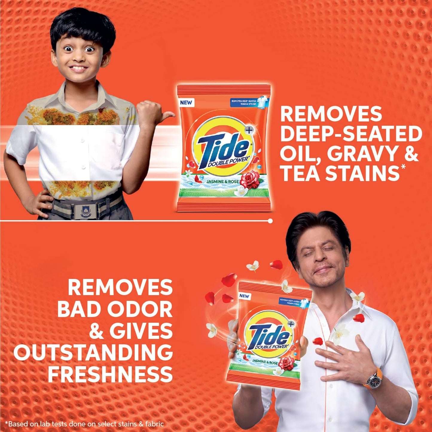 Tide Plus Double Power Detergent Washing Powder Jasmine & Rose 7kg + 3kg FREE