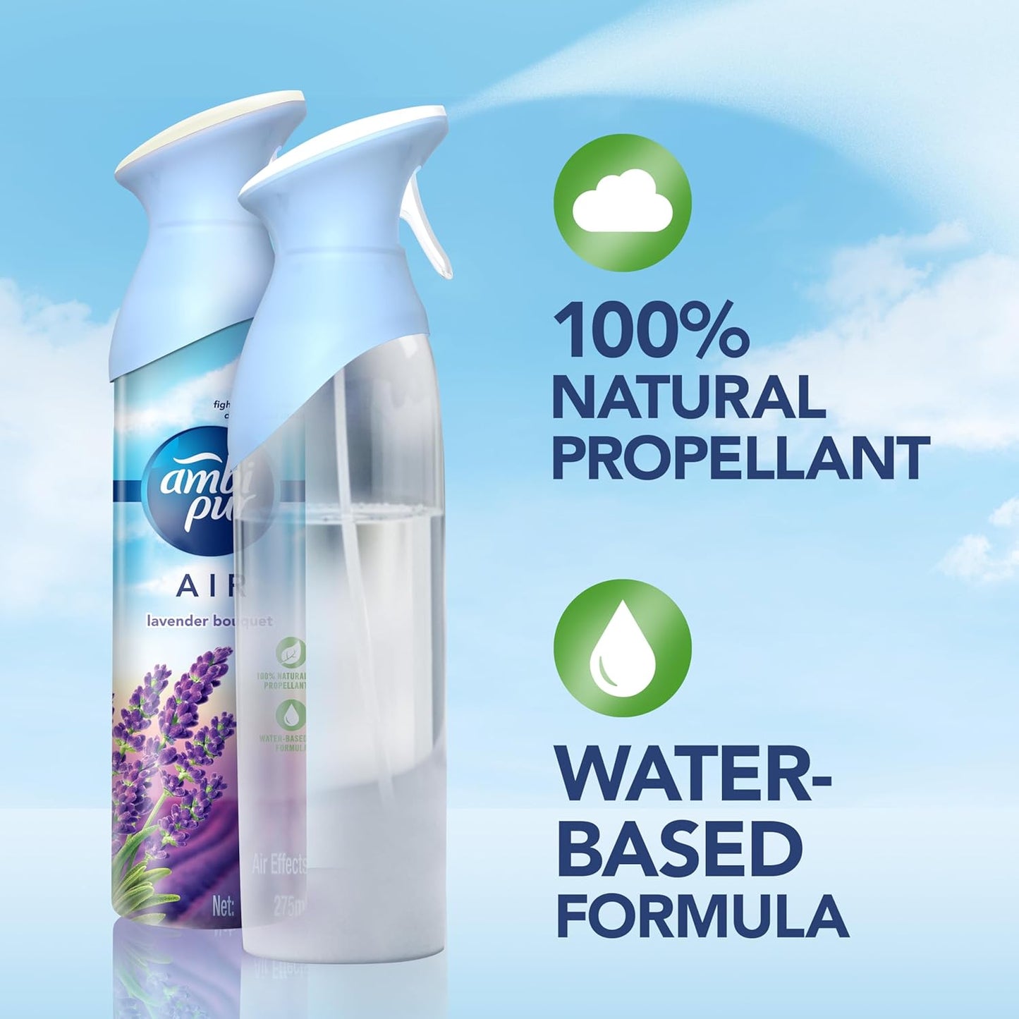 Ambi Pur Air Freshener Spray - Lavender Bouquet - 275 ml