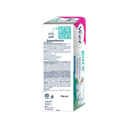 Veet Pure Hair Removal Cream (For Dry Skin) 30gm