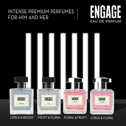 Engage Eau De Parfum - Homme, Men, 90 ml