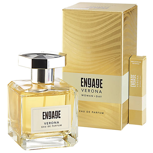 Engage Verona Eau De Parfum - For Women, 100 ml (Get Tester Free)