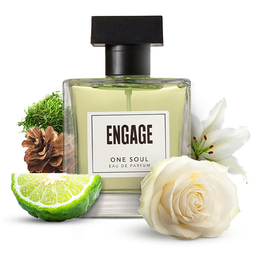 Engage One Soul Eau De Parfum - For Women & Men, 100 ml (Get Tester Free)