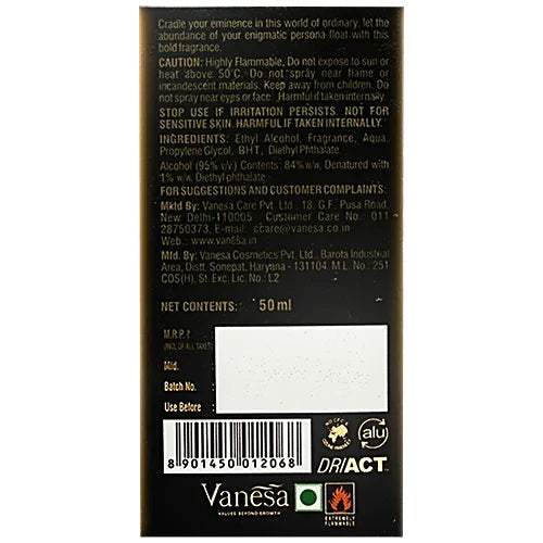 Vanesa Engima Perfume - Aromatic Fragrance, For Women, 50 ml