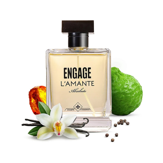 Engage L'amante Absolute Eau De Parfum - For Men, Spicy, 100 ml