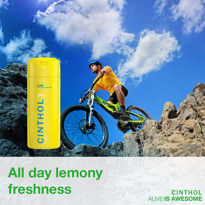 Cinthol Refreshing Deo Talc - Lime, 300 g