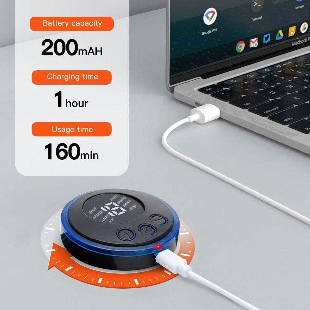 Butterfly Electric Massager for Pain Relief, Slimming & Muscle Relaxation | Portable, Rechargeable, Mini Body Massager for Neck, Shoulder, Back, Arms & Legs