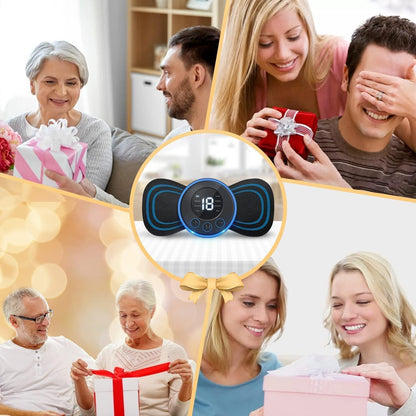 Butterfly Electric Massager for Pain Relief, Slimming & Muscle Relaxation | Portable, Rechargeable, Mini Body Massager for Neck, Shoulder, Back, Arms & Legs