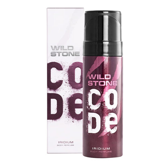 Wild Stone CODE Iridium Body Perfume for Men, 150ml | No Gas Deodorant | Long Lasting Body Spray