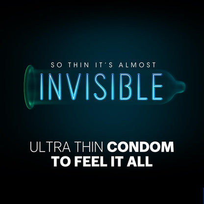 Durex Close Fit Invisible Condoms for Men - 10s | Ultra Thin Condom