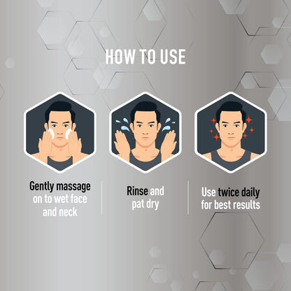 Fair and Handsome Instant Radiance Face Wash, 100g