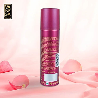 Vanesa Diva Deodorant Body Spray - Refreshing Fragrance, 150 ml