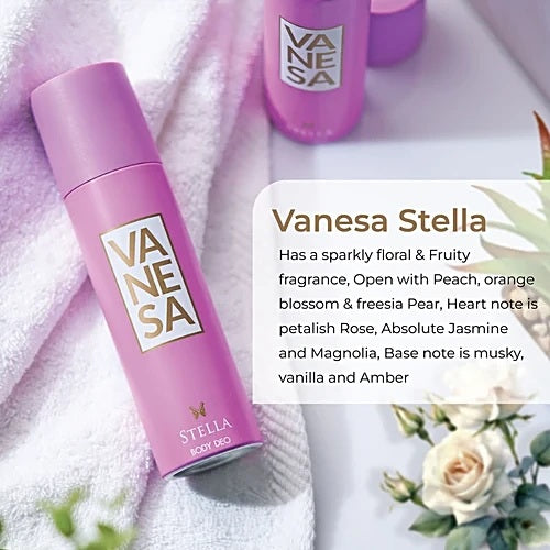 Vanesa Stella Body Deo, 150 ml