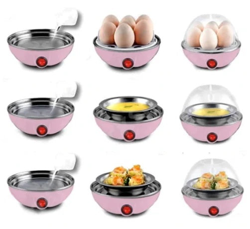 Plastic Electric Egg Boiler, 7 Egg Electric Boiler, Multicolor Electrical Egg Boiler, For Kitchen