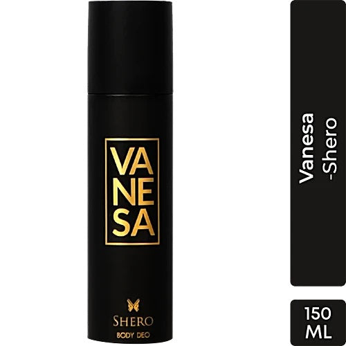 Vanesa Shero Deodorant Body Spray - Refreshing Fragrance, 150 ml