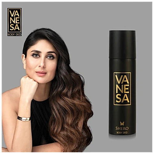 Vanesa Shero Deodorant Body Spray - Refreshing Fragrance, 150 ml