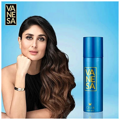 Vanesa Celeb Deodorant Body Spray - Refreshing Fragrance, 150 ml