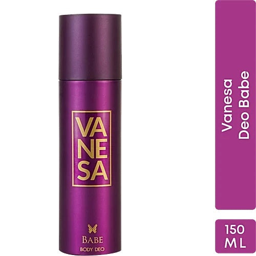 Vanesa Babe Deodorant Body Spray - Refreshing Fragrance, 150 ml