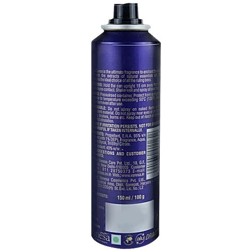 Vanesa Queen Deodorant Body Spray - Refreshing Fragrance, 150 ml